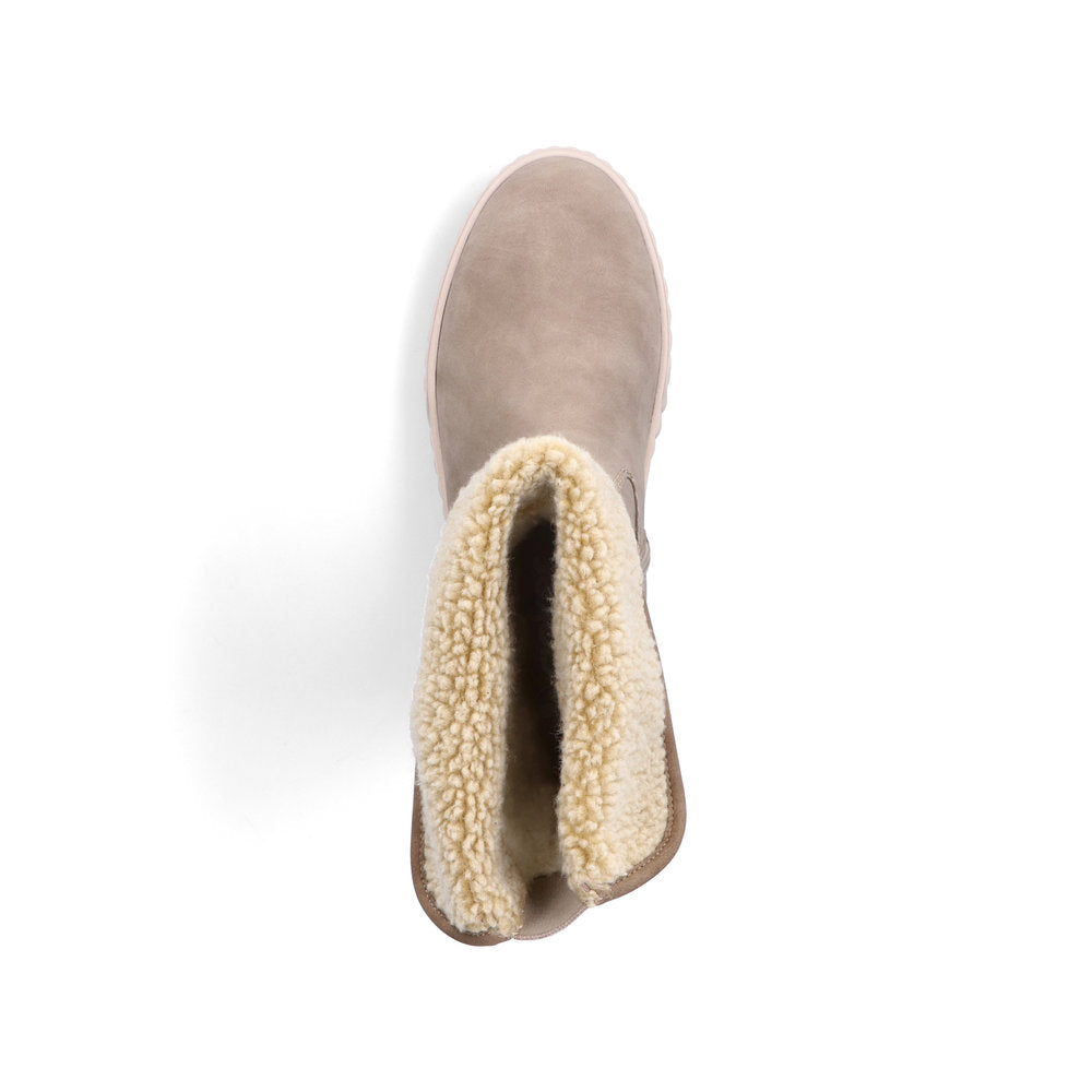 Rieker N2554-60 Beige Combi Boots