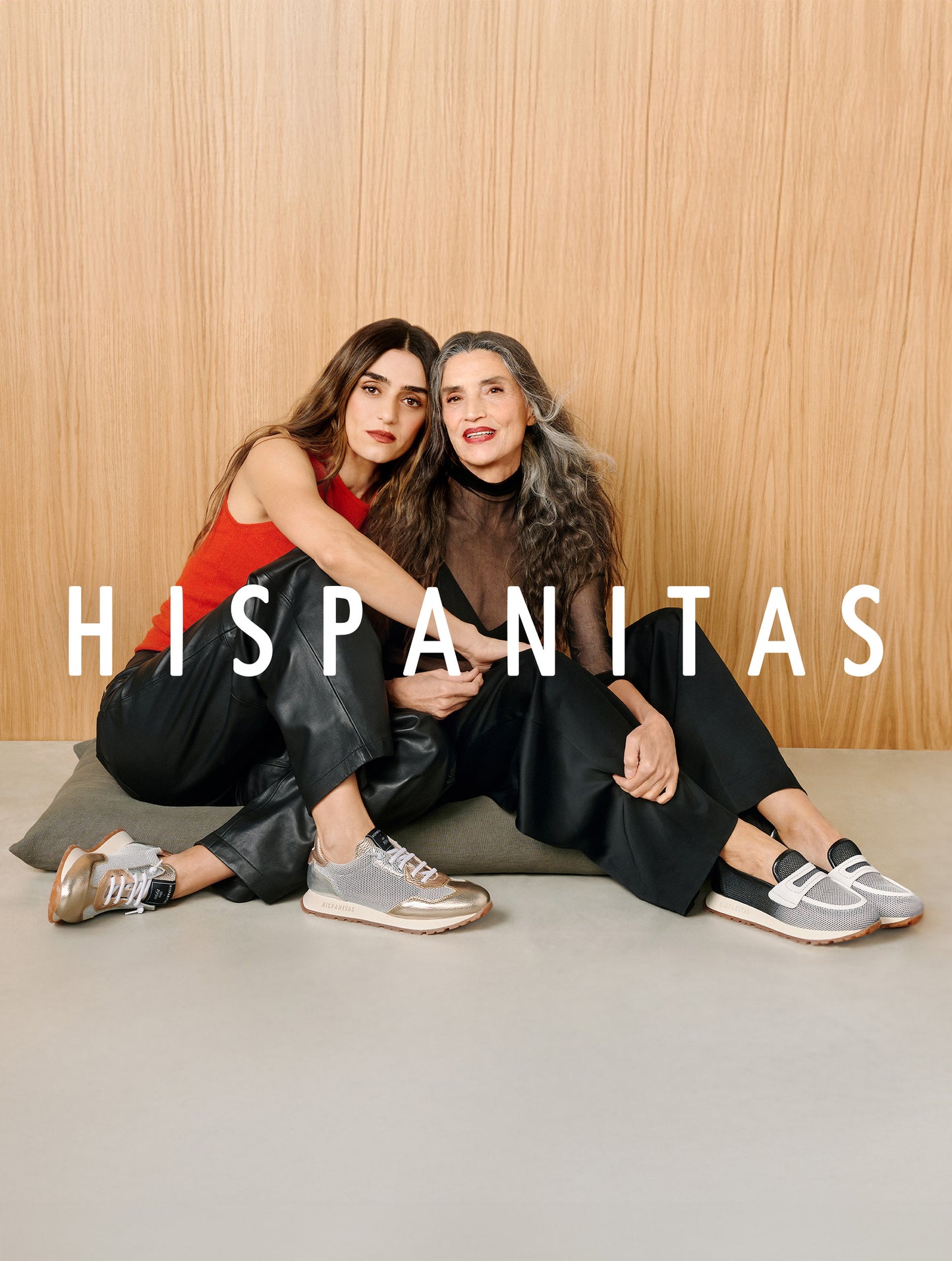 Hispanitas CHV253869 Gold, White & Silver Mesh Sneakers