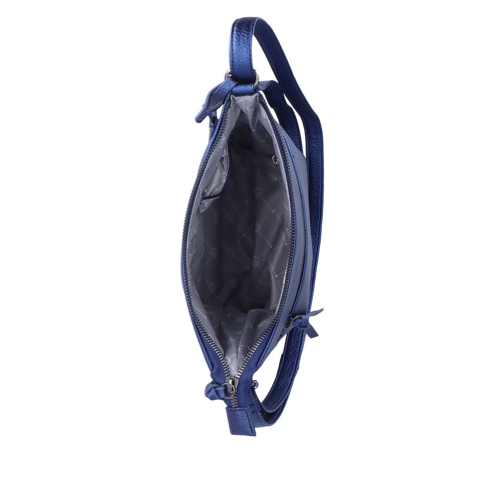 Remonte Q0625-14 Blue Metallic Shoulder Bag