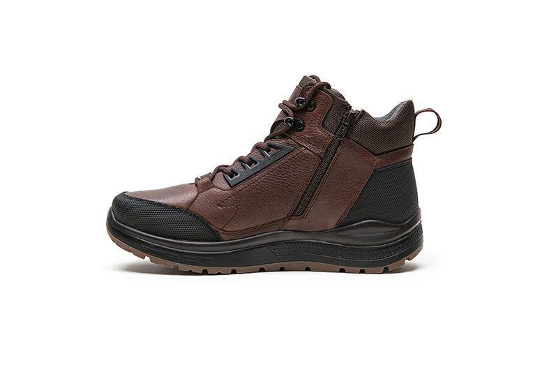 G Comfort R-1289 Rolling Fitness Brown & Black Combi Boots