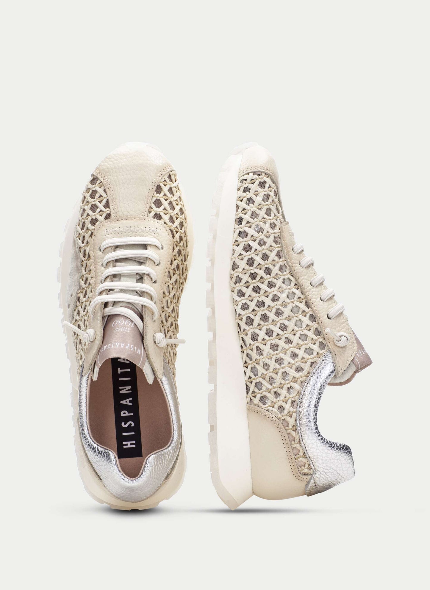 Hispanitas RHV264741 Butter Panna Cream Combi Trainers