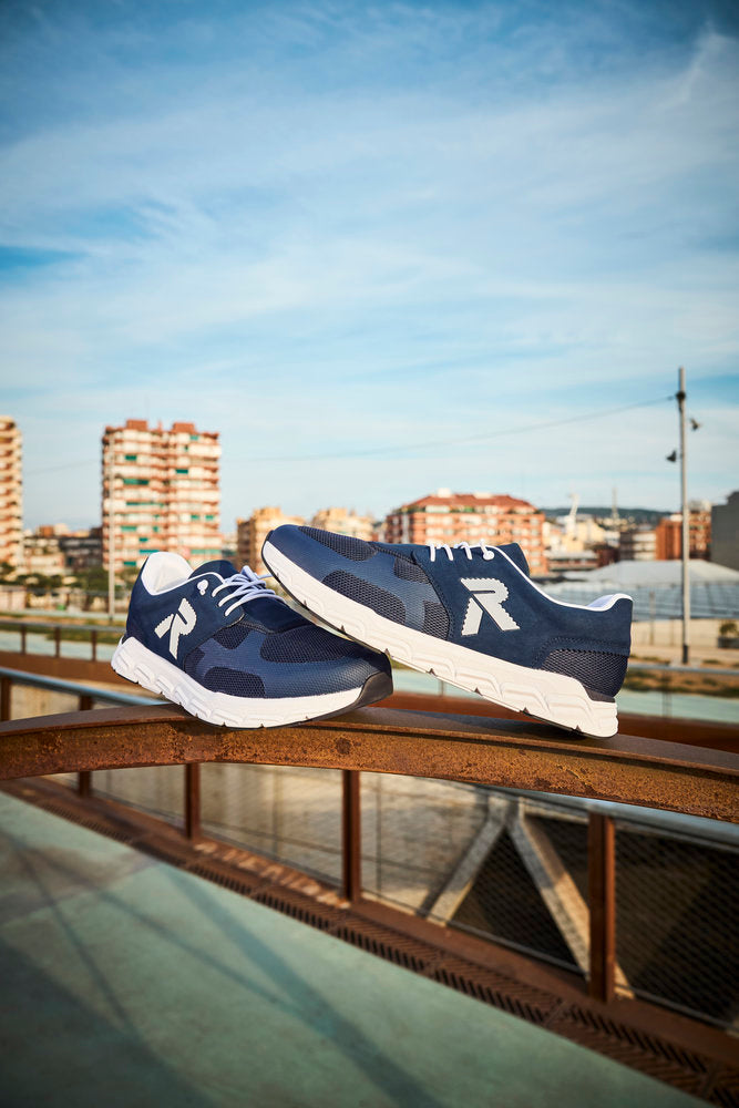 Rieker Evolution 09100-14 Navy Lace Sneakers
