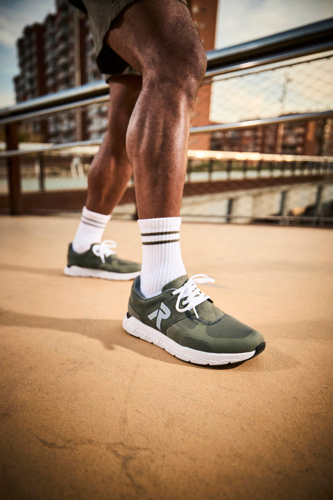 Rieker Soft 09100-54 Olive Lace Sneakers