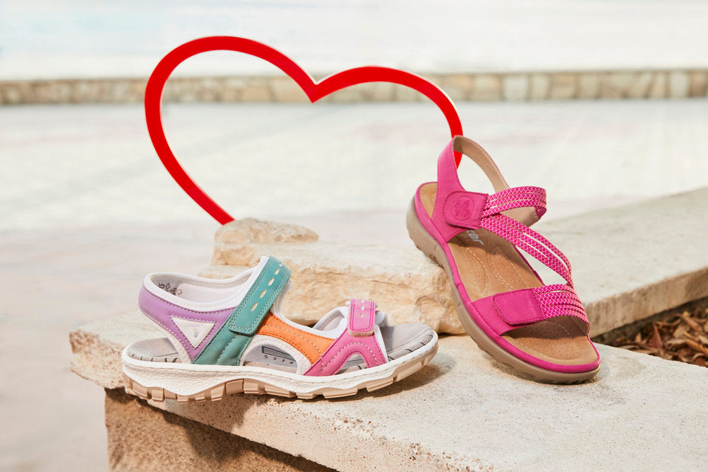 Rieker 68866-92 Multi Velcro Sandals