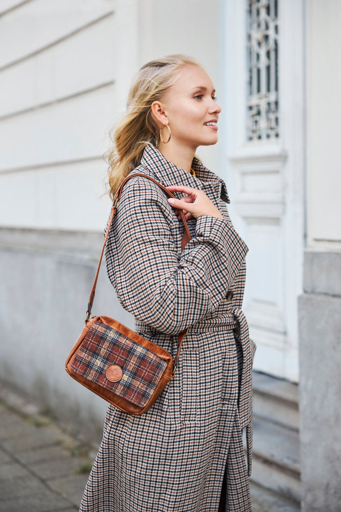 Rieker H1455-22 Tan Combi Shoulder Bag