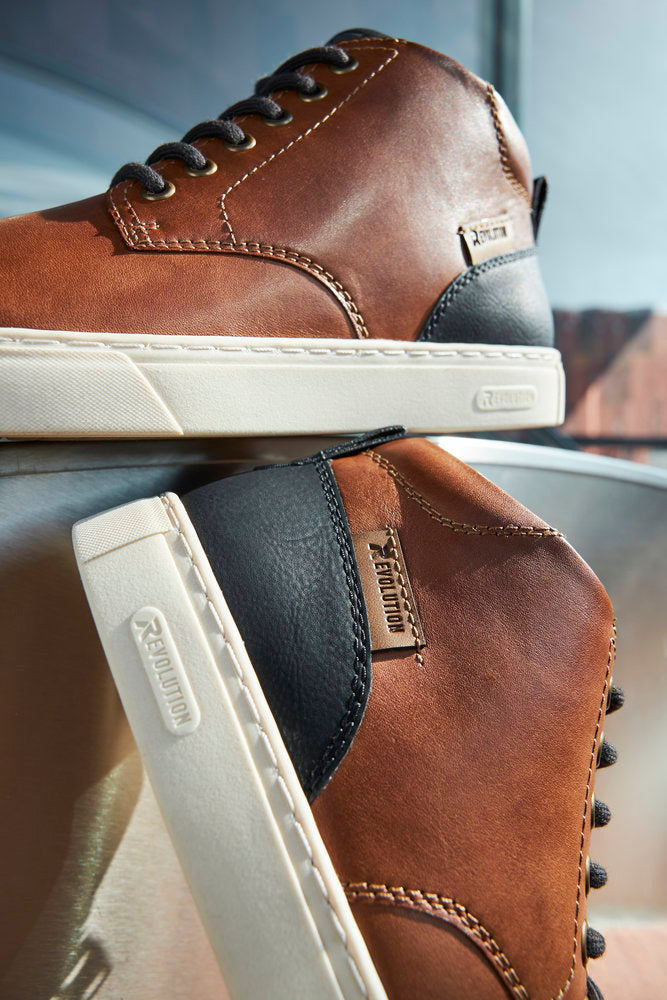 Rieker Evolution U0762-24 Brown & Black Combi Boots