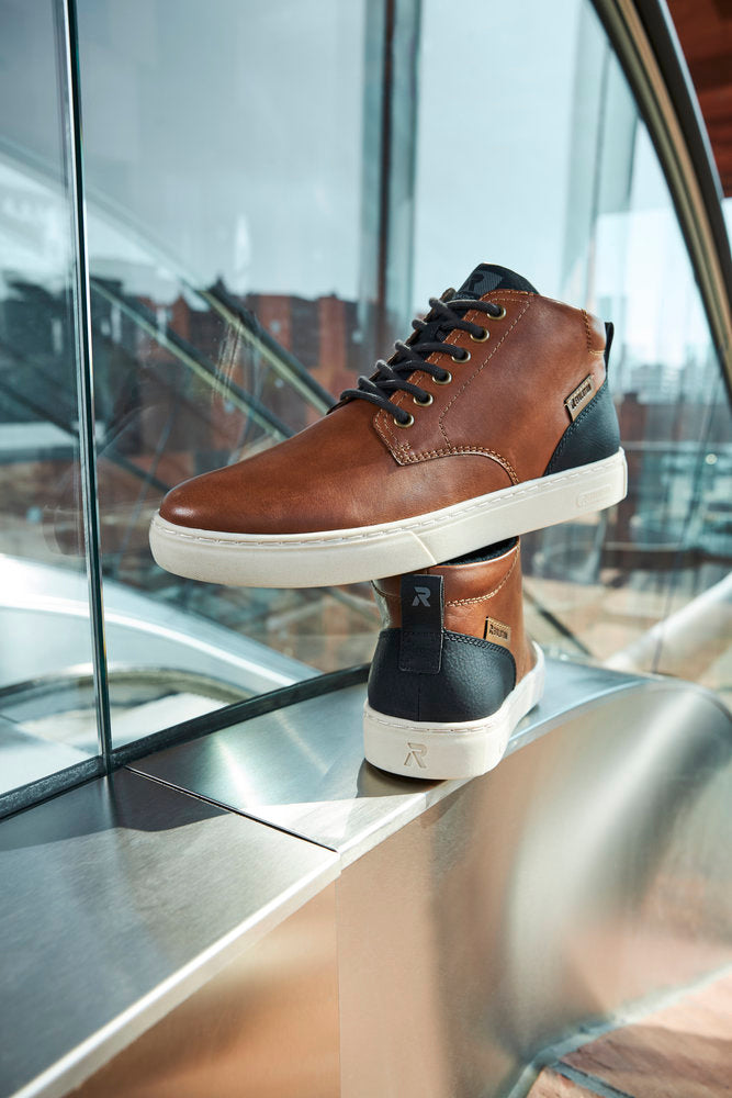 Rieker Evolution U0762-24 Brown & Black Combi Boots