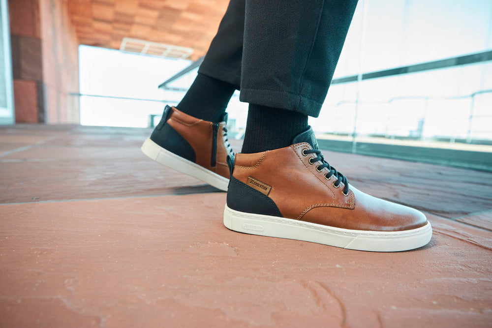 Rieker Evolution U0762-24 Brown & Black Combi Boots