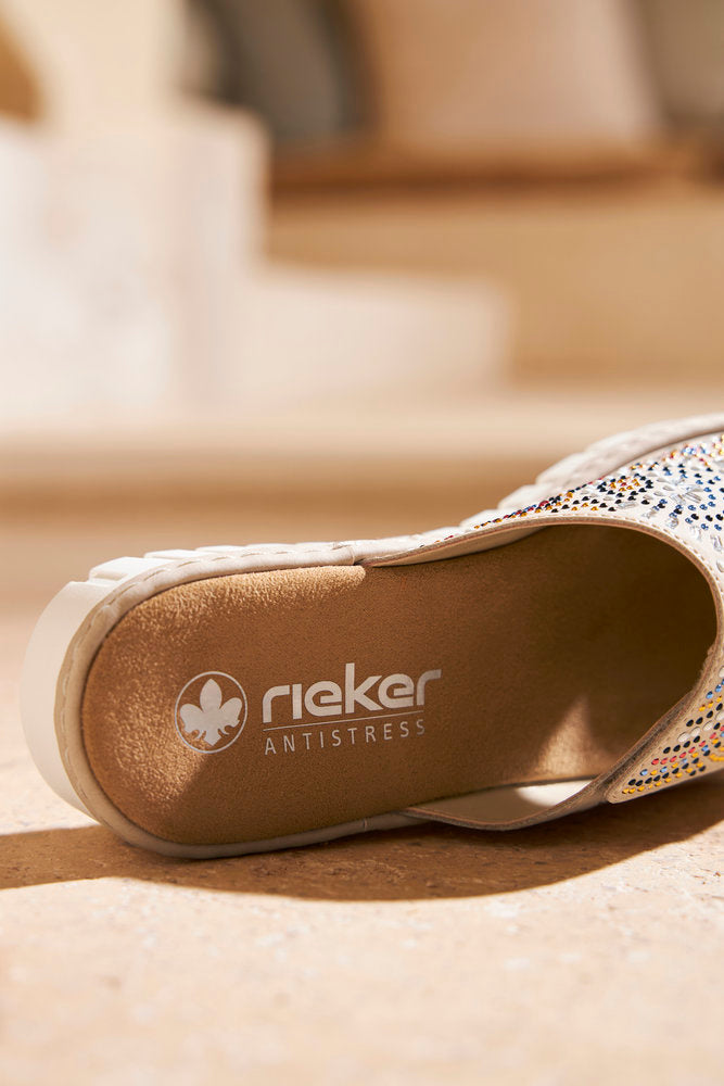 Rieker V1395-62 Ginger Slip On Sandals