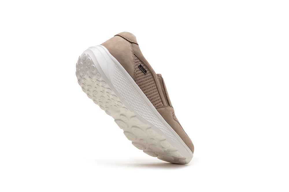 G Comfort S-2724 Dark Beige Ultra Light Slip On Shoes
