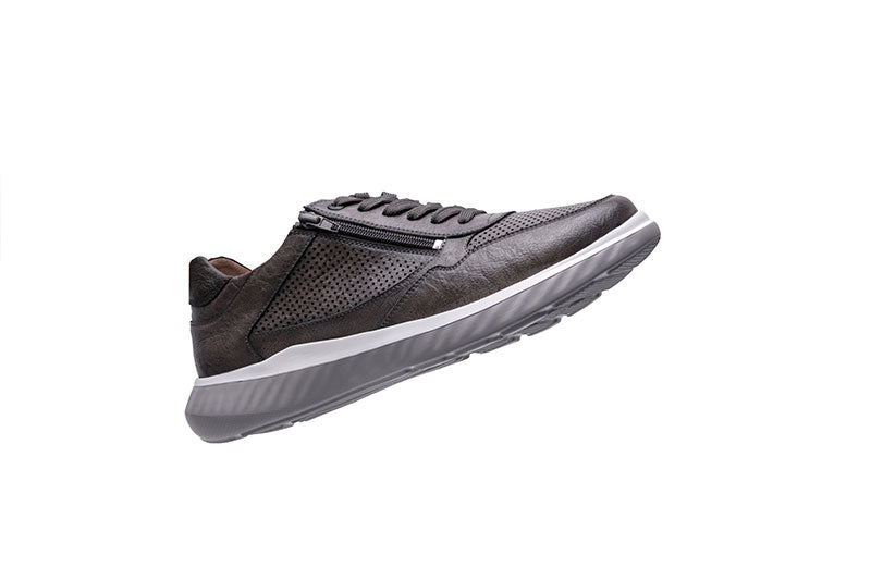 G Comfort S-8152 Grey Ultra Light Sneakers with Zip