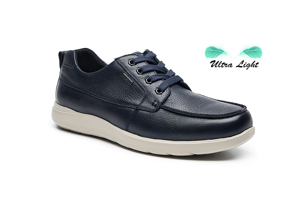 G Comfort S-8954 Navy Ultra Light Lace Shoes