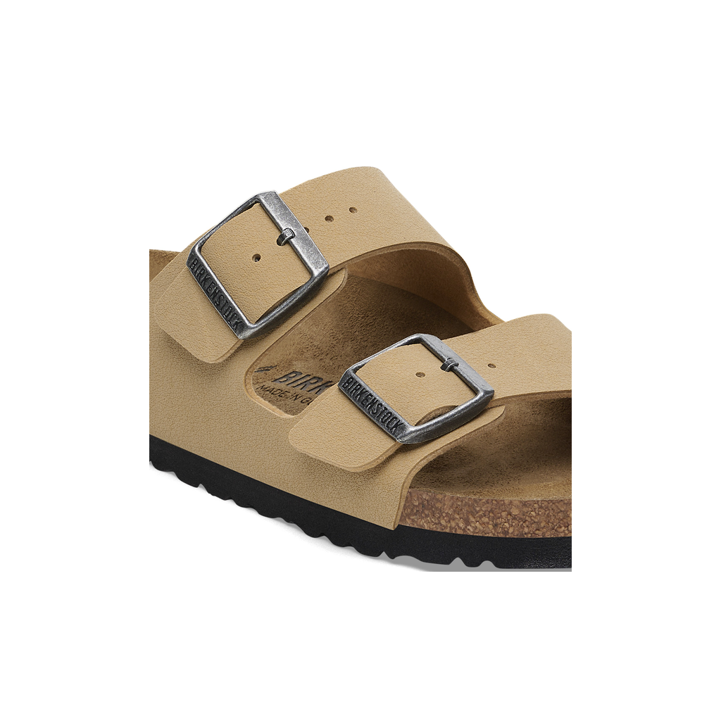 Birkenstock 1029151 Arizona Birko-Flor Birkibuc Latte Cream/Caramel Sandals