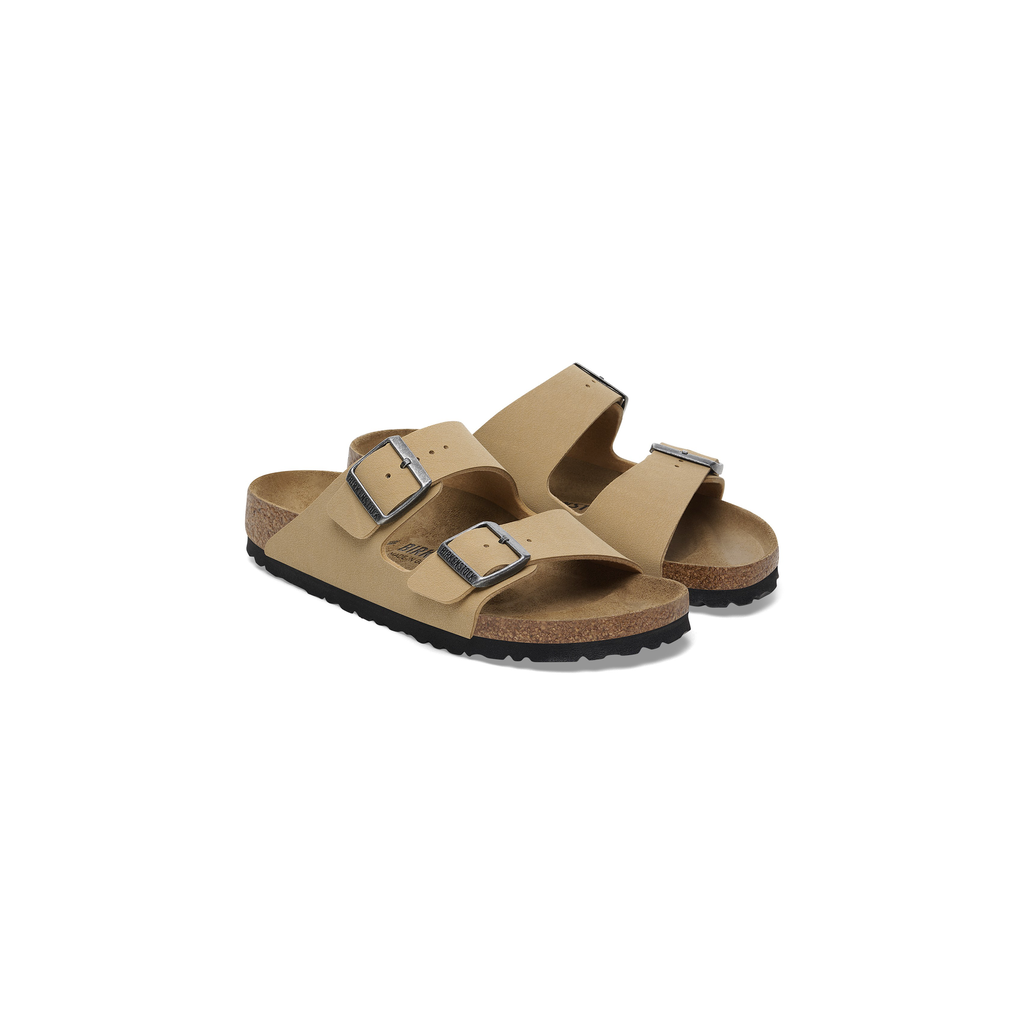 Birkenstock 1029151 Arizona Birko-Flor Birkibuc Latte Cream/Caramel Sandals
