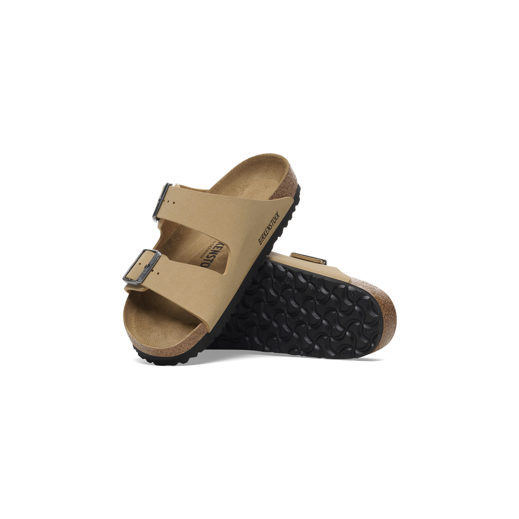 Birkenstock 1029151 Arizona Birko-Flor Birkibuc Latte Cream/Caramel Sandals