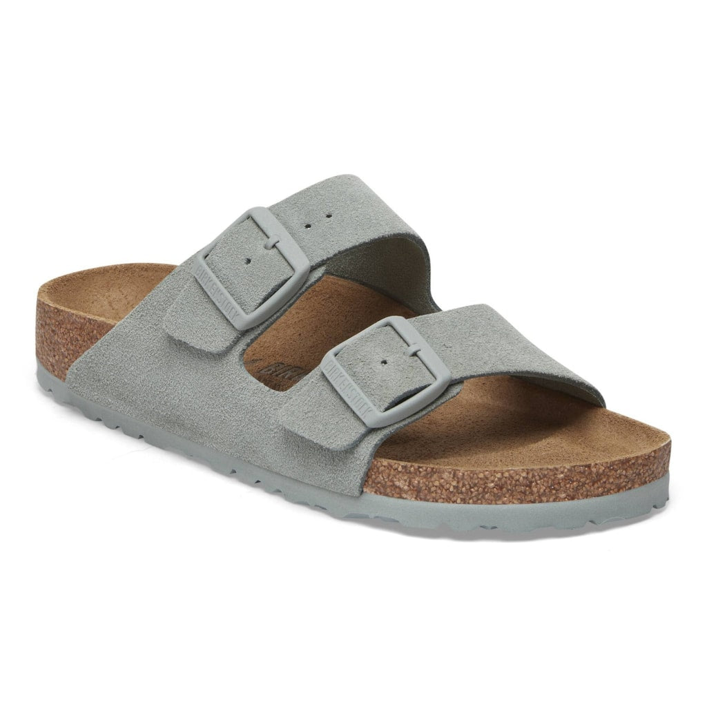 Birkenstock 1029215 Arizona Suede Leather Pure Sage Sandals