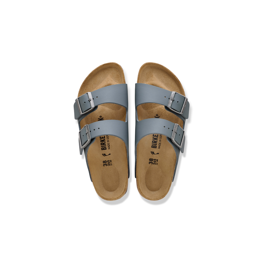 Birkenstock 1031500 Arizona Basalt Gray Birko Flor Sandals