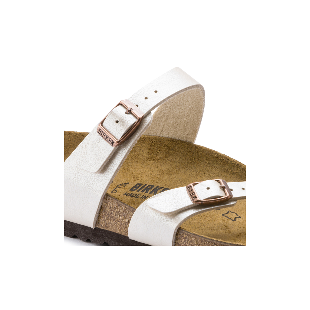 Birkenstock 0071661/71661 Mayari Graceful Pearl White Double Strap Sandals