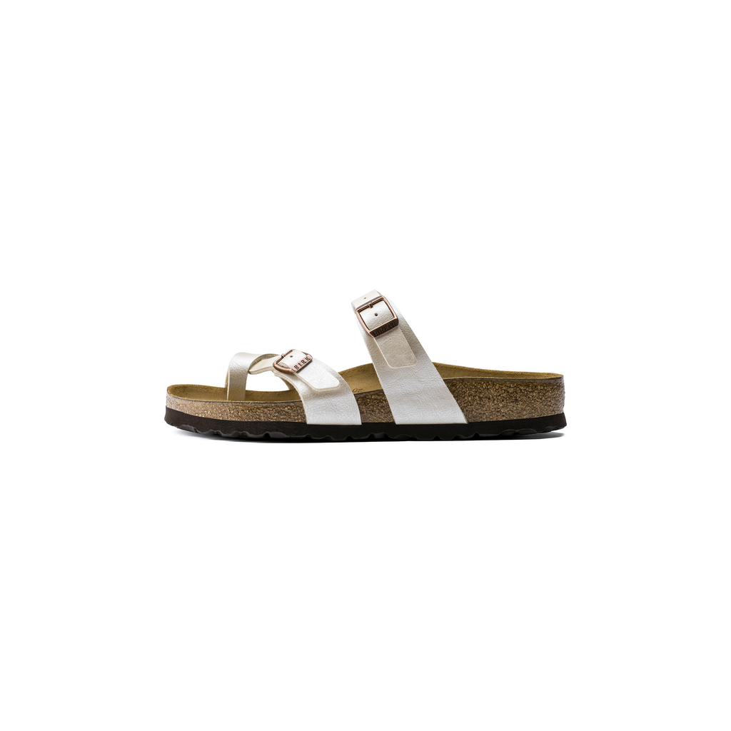 Birkenstock 0071661/71661 Mayari Graceful Pearl White Double Strap Sandals