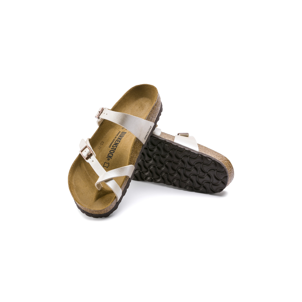 Birkenstock 0071661/71661 Mayari Graceful Pearl White Double Strap Sandals