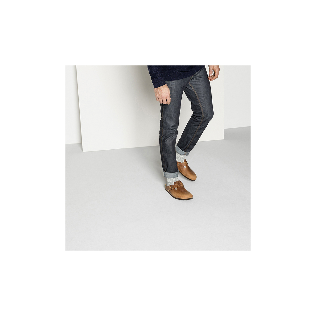 Birkenstock 1008060 Cotton Slub Men Cotton/Polyamid/Elastane Gray/White Socks