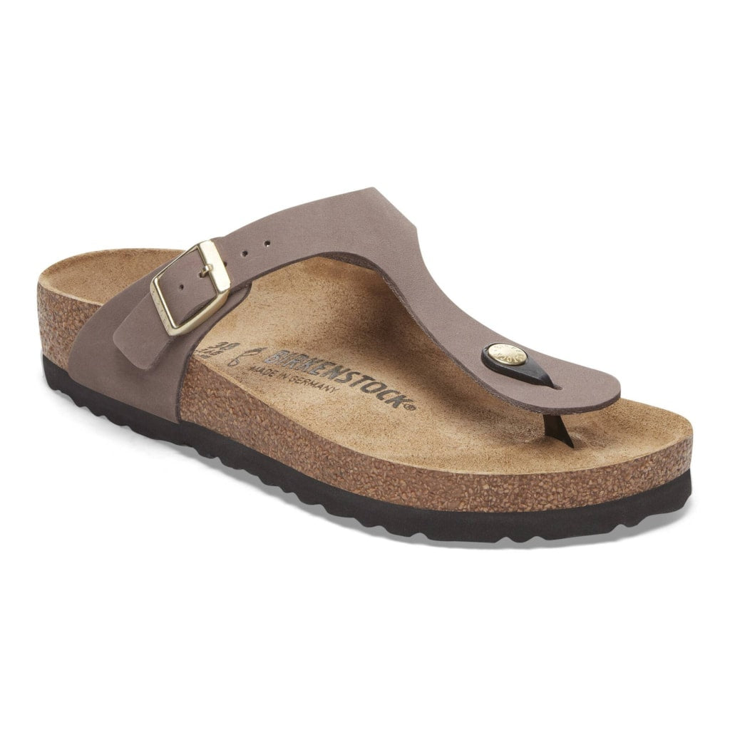 Birkenstock 1029504 Gizeh Nubuk Leather Faded Purple Sandals