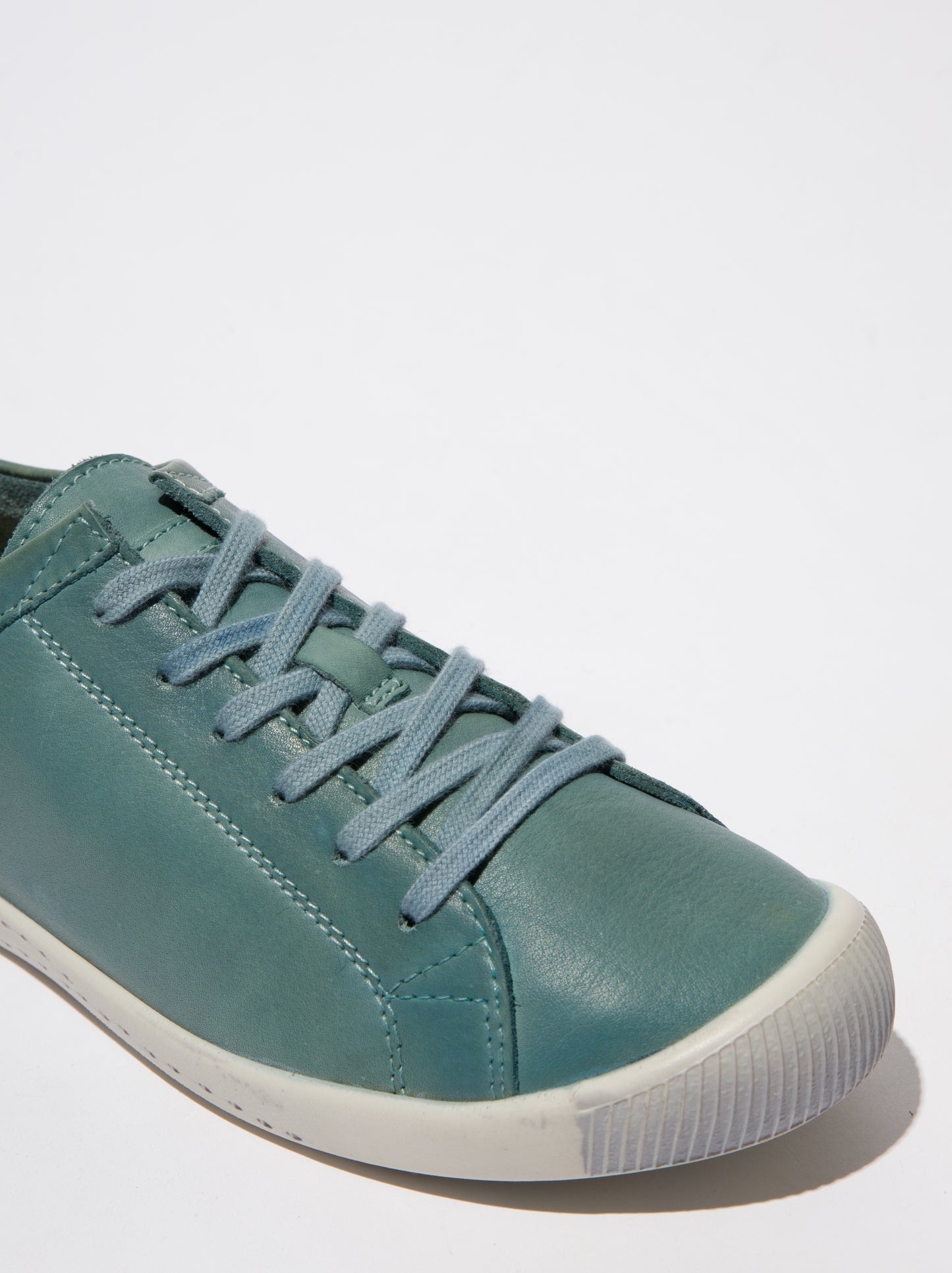 Softinos P900154530 ISLA154SOF Light Teal Duck Egg Washed Leather Diesel Shoes