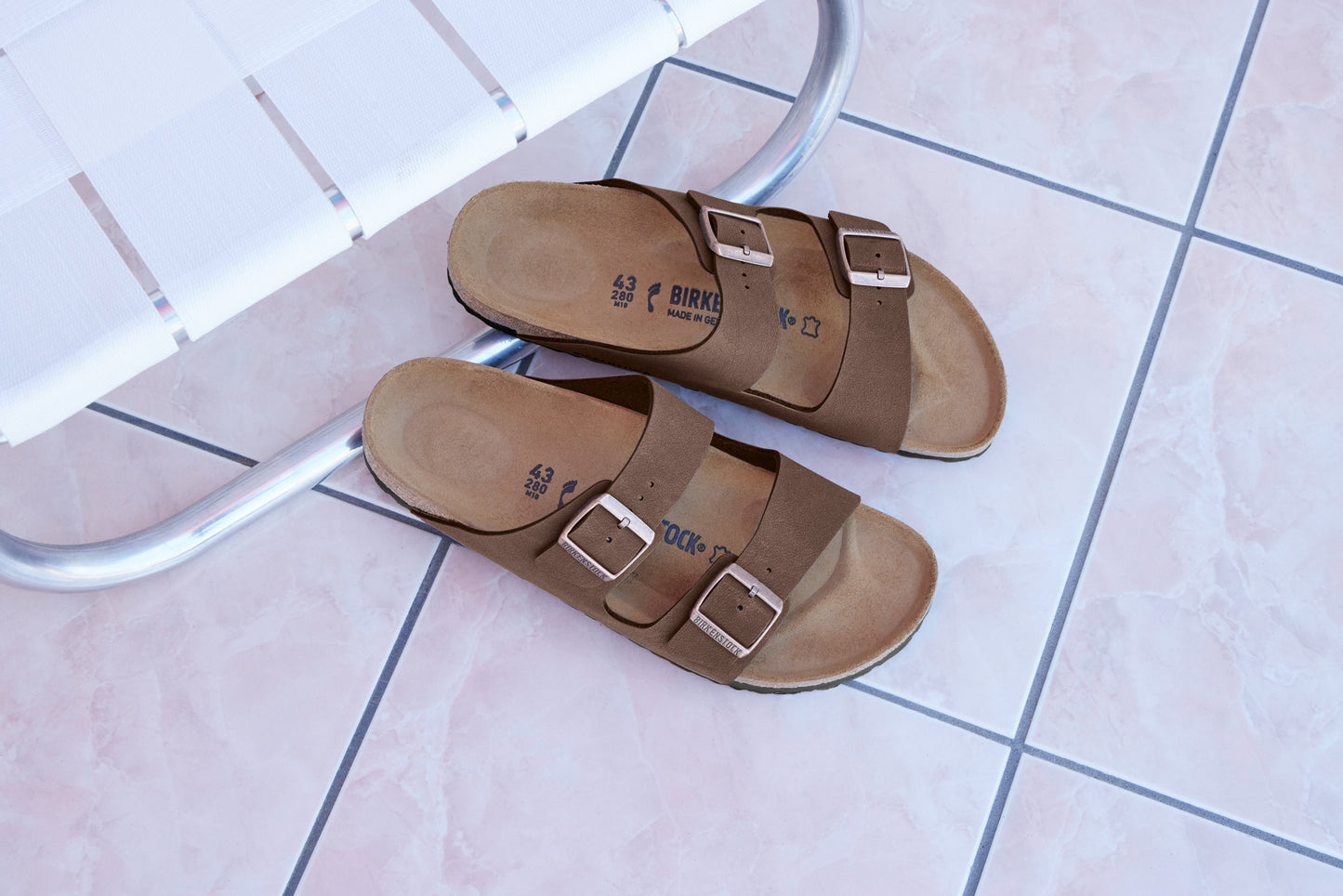 Birkenstock 0151183/151183 Arizona BS Mocha 2 Strap Sandals