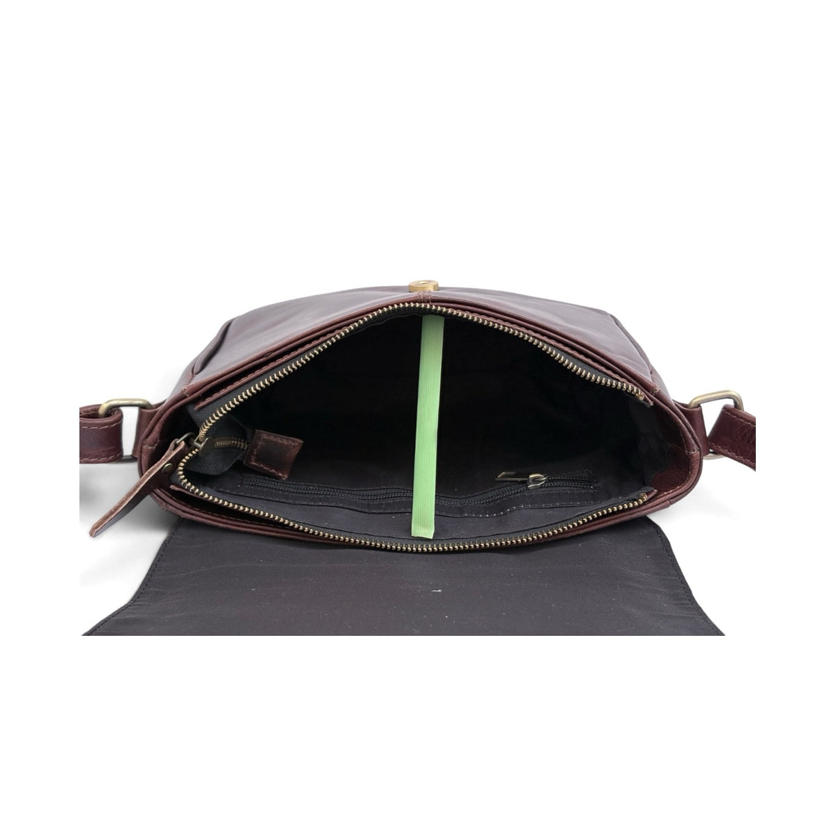TWM TWM252 Dark Brown DW Leather Ladies Bag