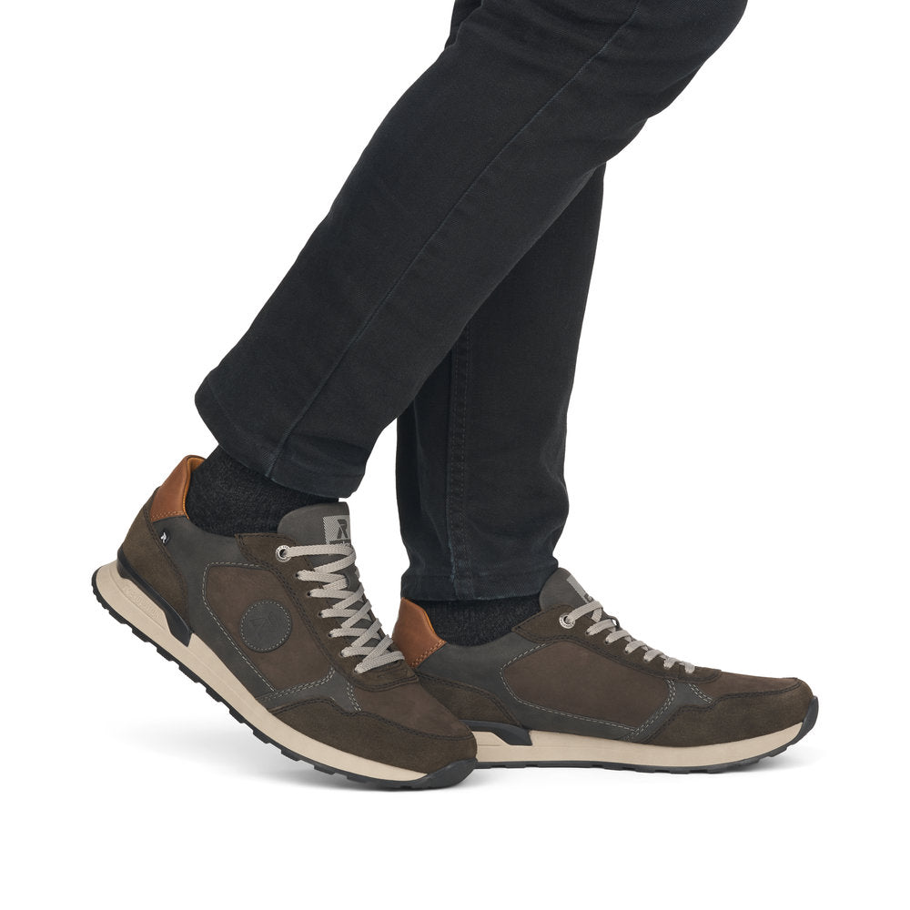 Rieker Evolution U0305-45 Grey Green Combi Sneakers