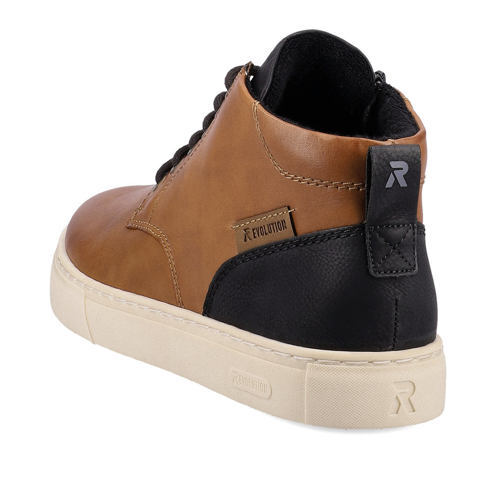 Rieker Evolution U0762-24 Brown & Black Combi Boots