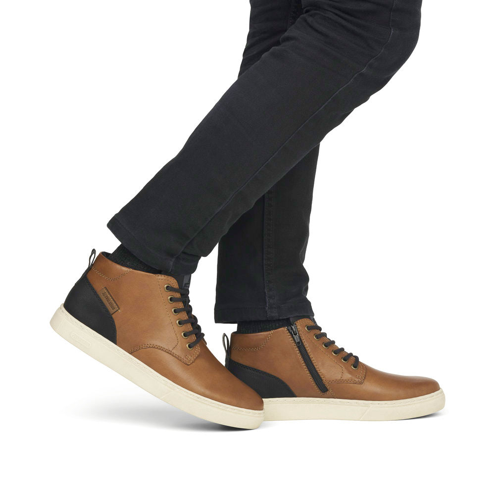 Rieker Evolution U0762-24 Brown & Black Combi Boots