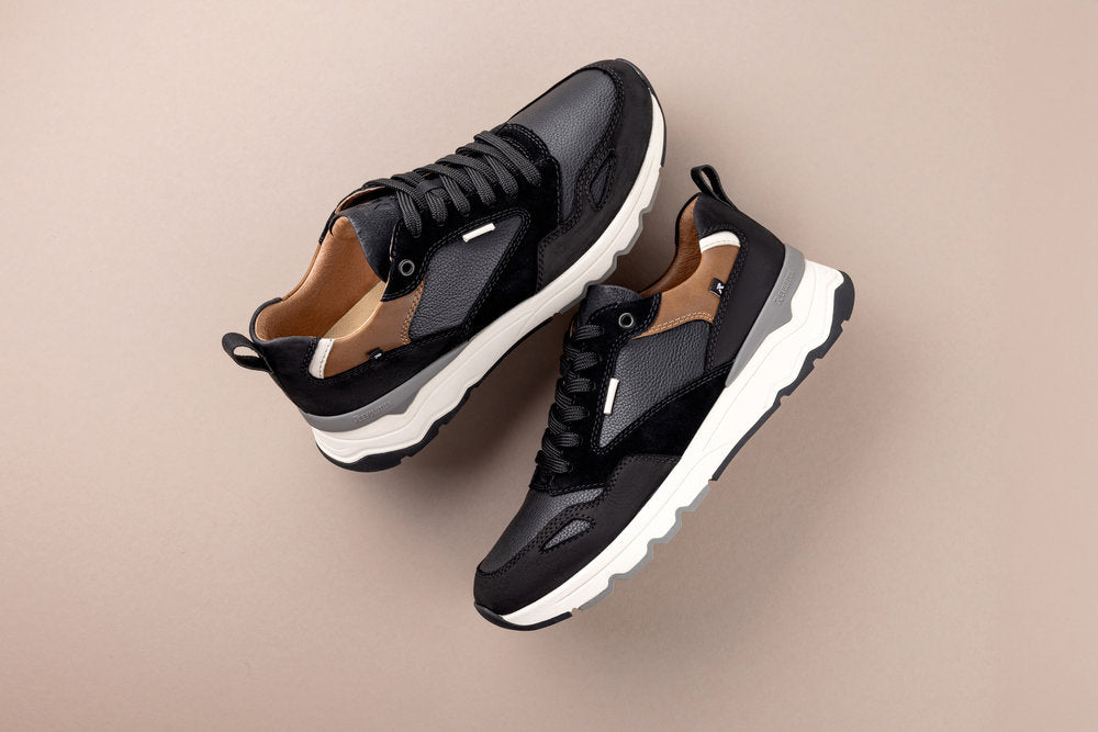 Rieker Evolution U0903-00 Black Combi Trainers