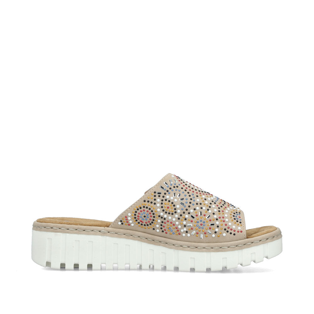 Rieker V1395-62 Ginger Slip On Sandals