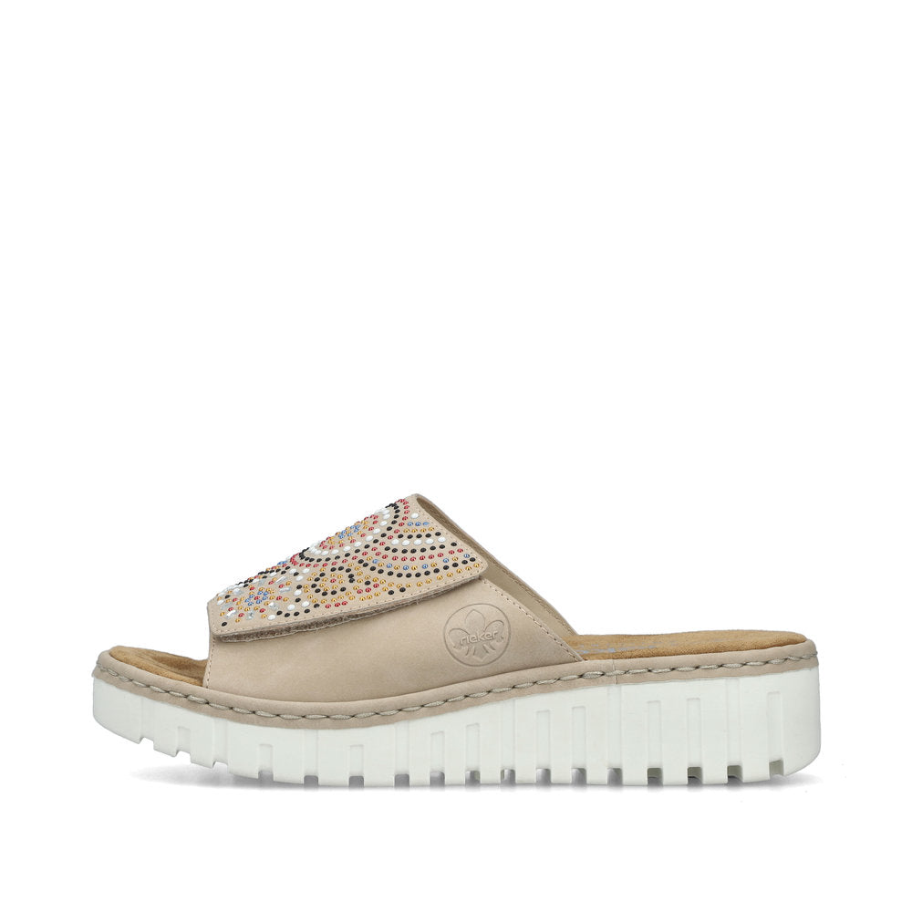 Rieker V1395-62 Ginger Slip On Sandals