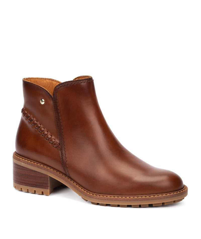Pikolinos Medina W0D-8871 202 Cuero Tan Ankle Boots