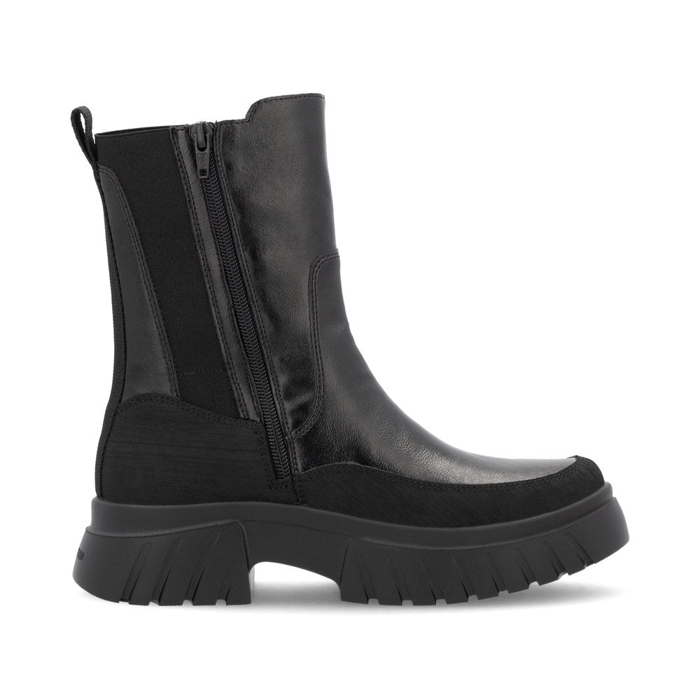 Rieker Evolution W1872-01 Black Boots