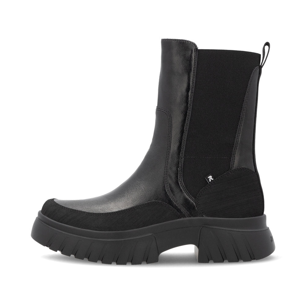 Rieker Evolution W1872-01 Black Boots