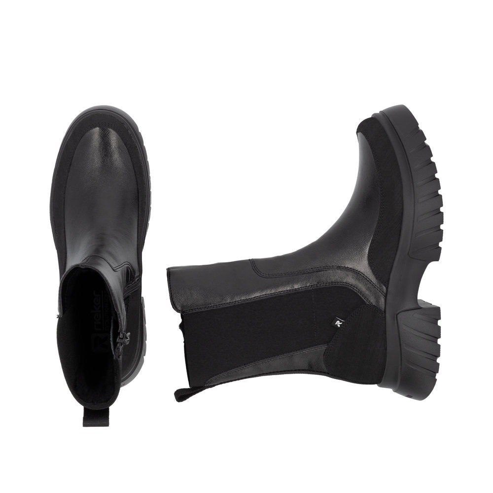 Rieker Evolution W1872-01 Black Boots