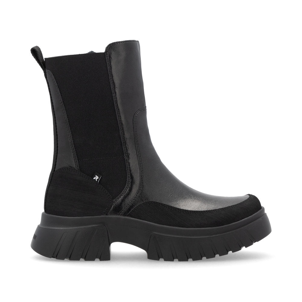 Rieker Evolution W1872-01 Black Boots