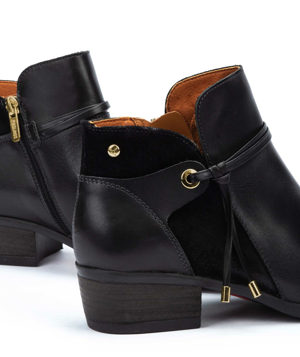 Pikolinos Daroca W1U-8505 Black Ankle Boots