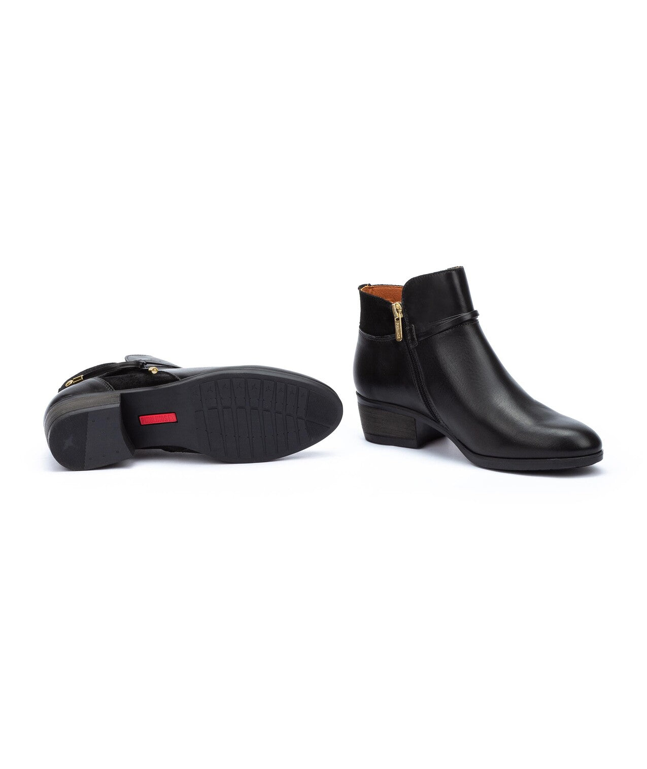Pikolinos Daroca W1U-8505 Black Ankle Boots