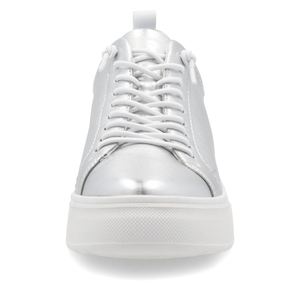 Rieker Soft W2301-90 Silver & White Trainers