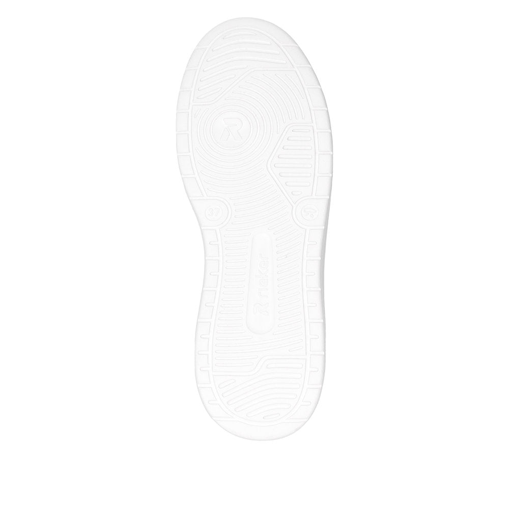 Rieker Soft W2303-80 White & Gold Trainers