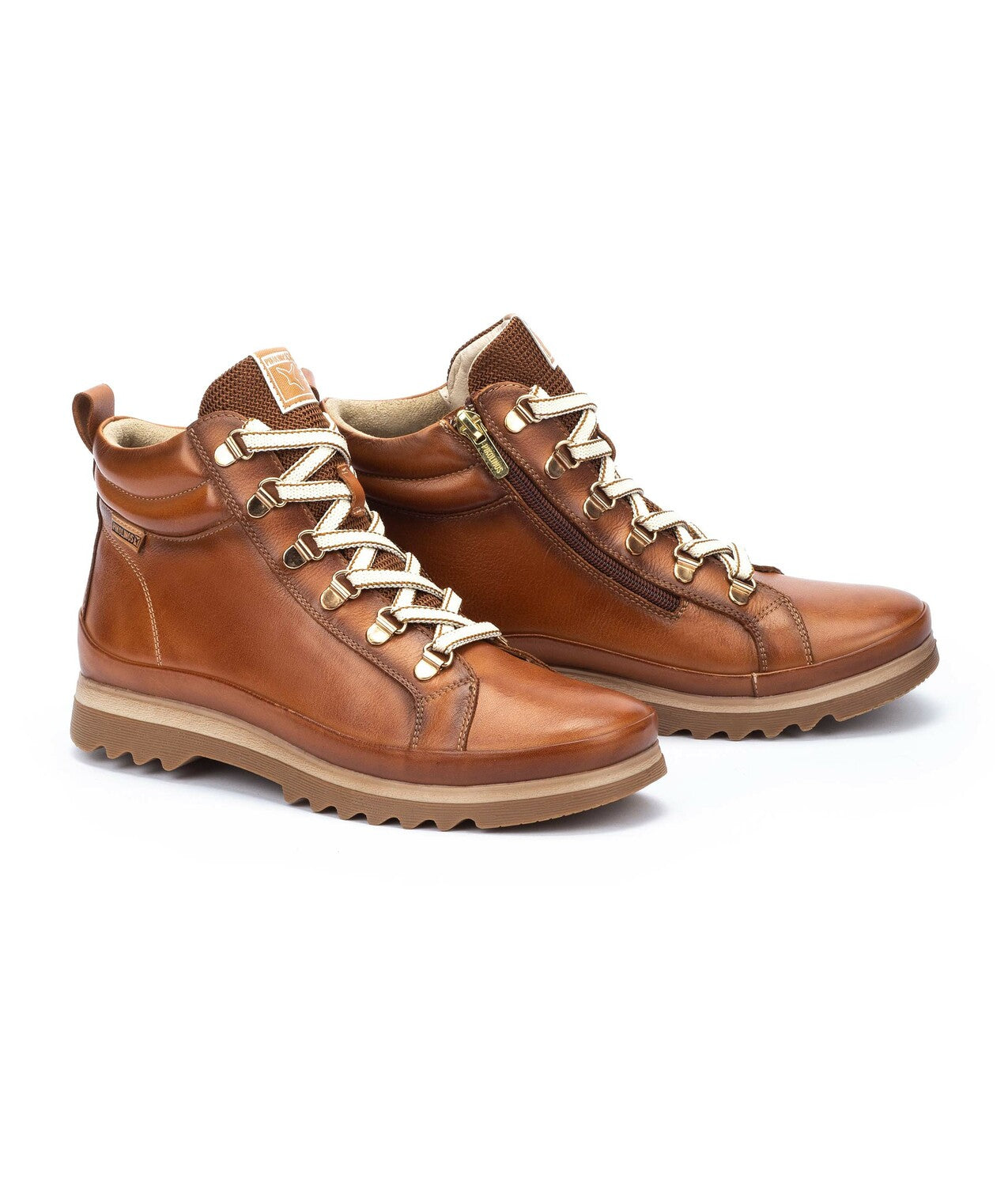 Pikolinos Vigo W3W-8564 Tan/Brandy Lace Ankle Boots
