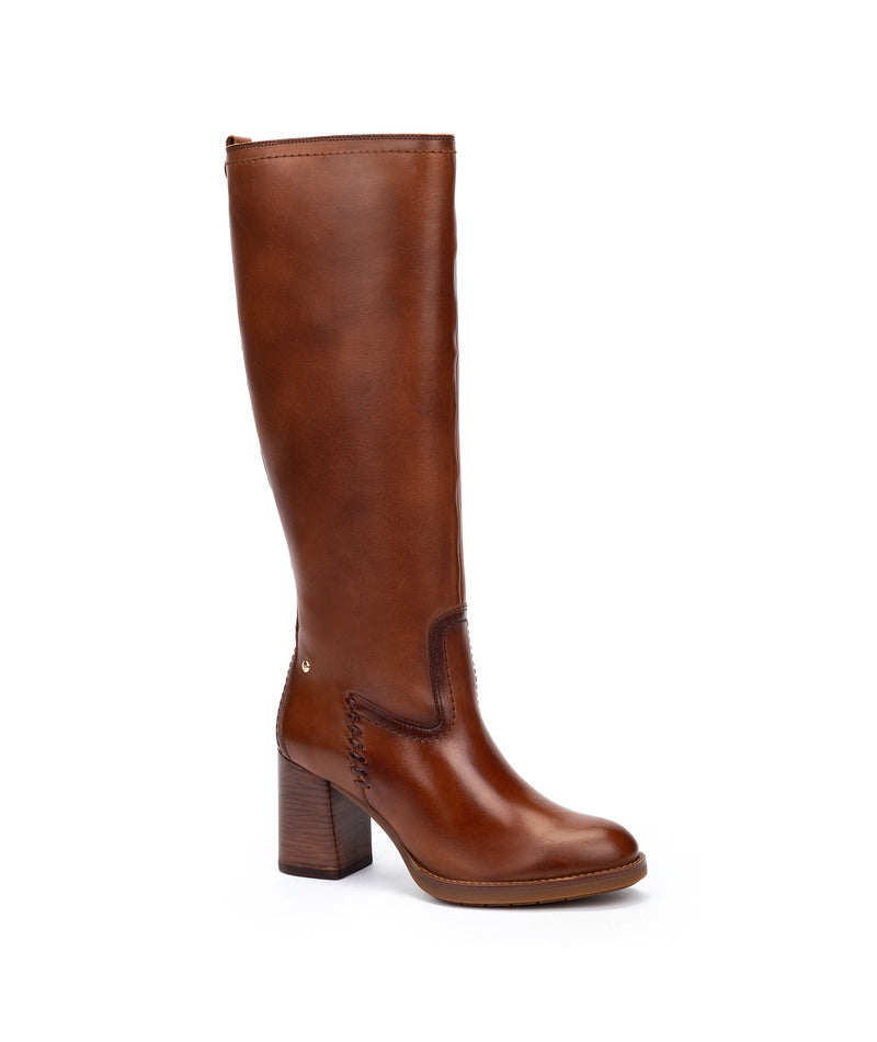 Pikolinos Palencia W9U-9752C1 Cuero Tan Long Boots