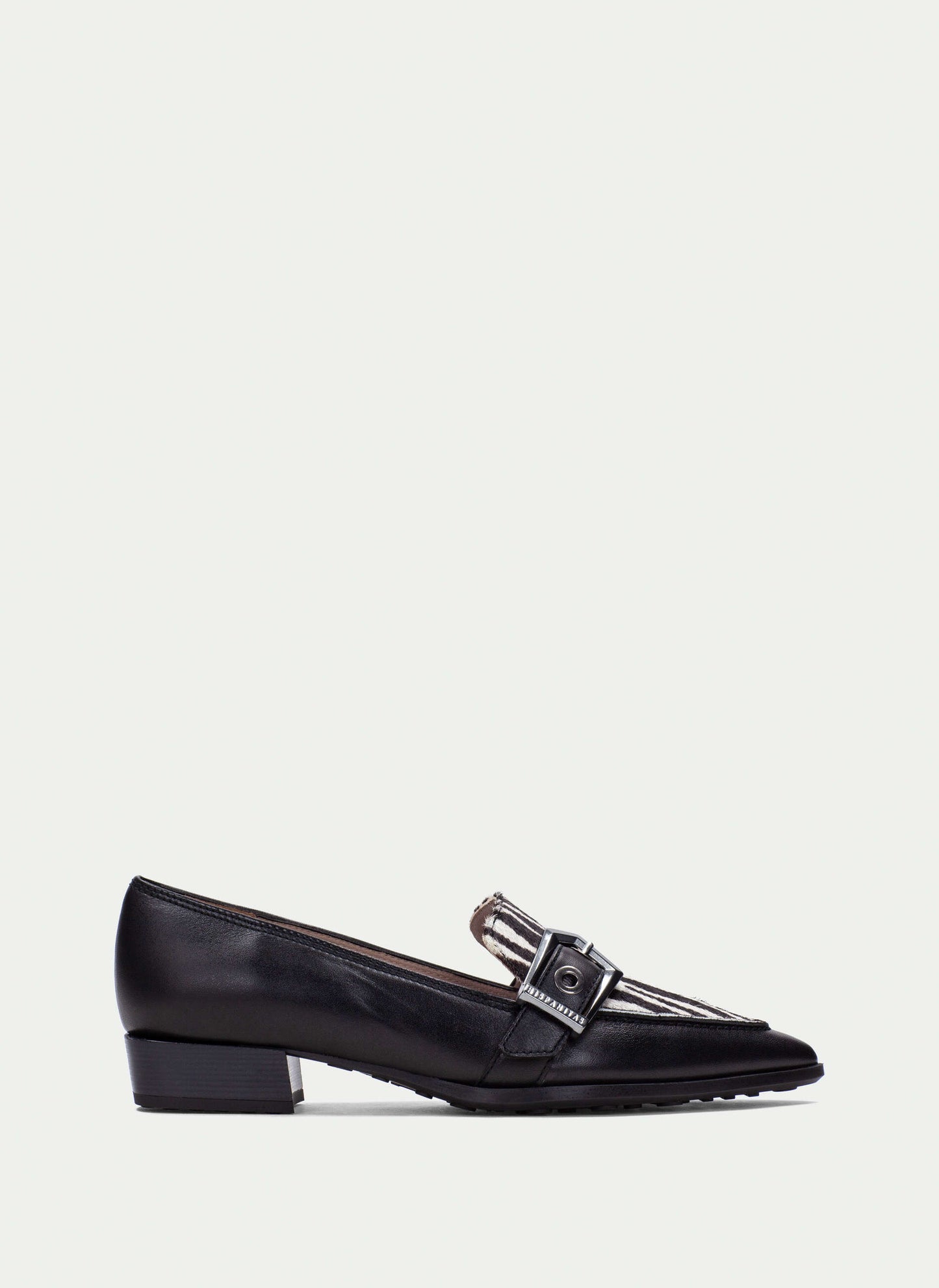 Hispanitas ZHI254262 Black & Zebra Slip On Shoes