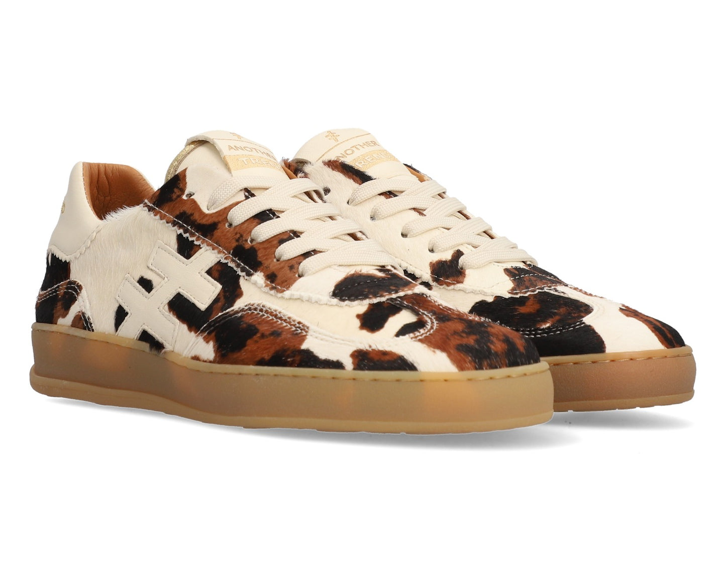 Another Trend A032A4A7 Vaca Cow Print Trainers