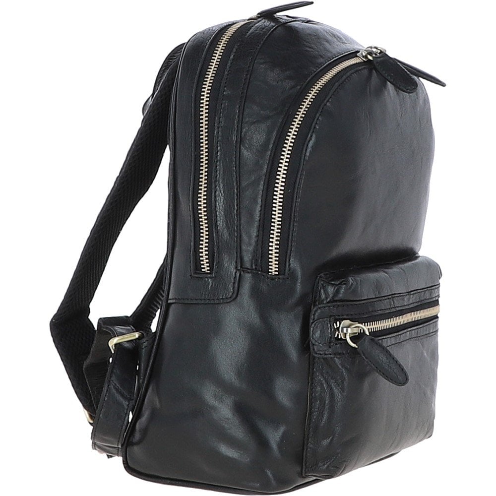 Ashwood Leather G-38 Black/Mud Backpack