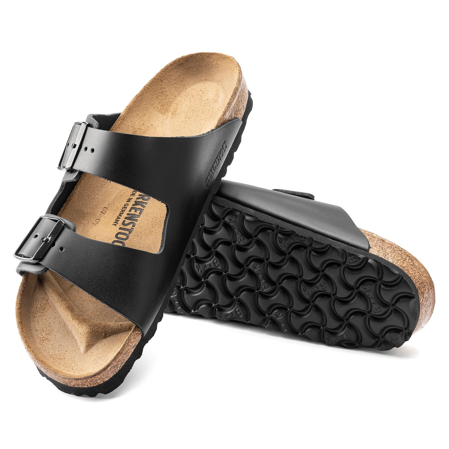 Birkenstock 0051193 Arizona BS Black 2 Strap Sandals